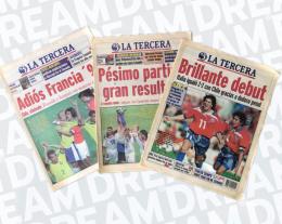 22   -  CHILEAN NEWSPAPER | 1998 WORLD CUP | LA TERCERA 