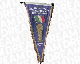 62   -  ITALY CHAMPION | FIFA WORLD CUP SPAIN 1982 | CONMEMORATIVE BANNER