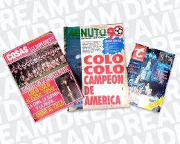 11   -  COLO-COLO | 1991 LIBERTADORES CUP MAGAZINE | SET X3