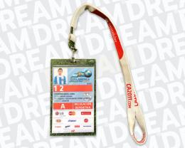 65   -  LIONEL MESSI #10 | 2011 COPA AMERICA | PERSONAL  ID  CREDENTIAL LANYARD 