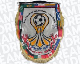 69   -  FIFA YOUTH WORLD CUP  CHILE 1987 | SIGNED PENNANT