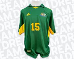 87   -  CLAYTON ZANE #15 | 2002 FIFA WORLD CUP PLAY-OFF  AUSTRALIA NATIONAL TEAM | GAME ISSUED vs URUGUAY