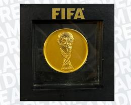27   -  ENGRAVED MEDAL | 2010 WORLD CUP  SOUTHAFRICA | REFEREE PARTICIPATION MEDAL