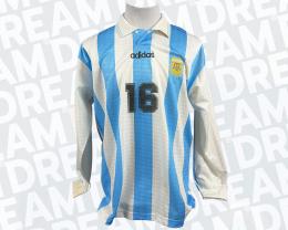 76   -  LEONARDO ASTRADA #16 | 1995 AMERICA CUP ARGENTINA | MATCH WORN