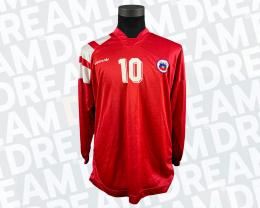 22   -  FABIAN ESTAY'S COLLECTION | 1994 FRIENDLY CHILE | GAME WORN VS ARGENTINA 