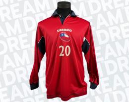 44   -  FABIAN ESTAY'S COLLECTION | 2002 WORLD CUP QUALY CHILE | GAME WORN vs BRASIL
