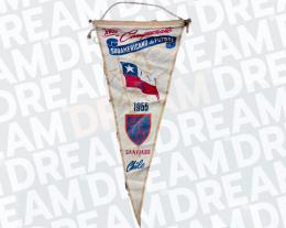 66   -  OFFICIAL PENNANT | 1955 SOUTHAMERICAN CHILE | PAINTED LETTERS