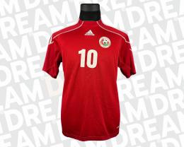 114   -  FERNANDO MENESES COLLECTION | FAWZI BASHIR #10 | 2010 OMAN | GAME WORN vs CHILE