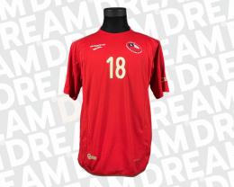 95   -  GONZALO JARA #18 | 2010 CHILE | GAME ISSUED vs MEXICO