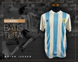14   -  GABRIEL BATISTUTA #9  |1993  ARGENTINA COPA AMERICA  | MATCH ISSUED