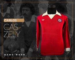 31   -  CARLOS CASZELY #9 | 1981 CHILE FRIENDLY |  vs SPAIN