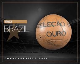 48   -  PELE | 1962 BRAZIL | SIGNED | COMMEMORATIVE SPECIAL EDITION  BALL