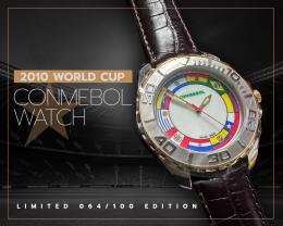 84   -  CONMEBOL WATCH | 2010 WORLD CUP VIP GIFT | LIMITED 064/100 EDITION  