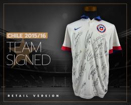89   -  CHILE |2015/16 TEAM SIGNED | RETAIL VERSION