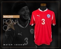 100   -  WALDO PONCE #3 | 2011 CHILE | MATCH ISSUED