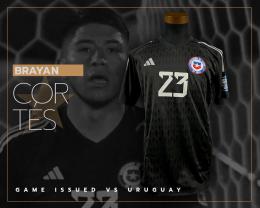 102   -  BRIAN CORTÉS #23 | 2023 CHILE WCQ | GAME ISSUED vs URUGUAY