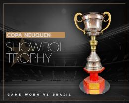 105   -  DIEGO MARADONA SHOWBOL TROPHY | 2008 COPA NEUQUEN |WINNER TROPHY vs BRAZIL