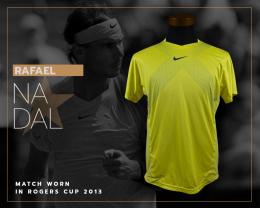 11   -  RAFAEL NADAL | 2013 ATP ROGERS CUP | MATCH WORN JERSEY