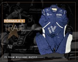 14   -  WILLIAMS F1 | 2009 PIT CREW | RACE WORN FIRESUIT