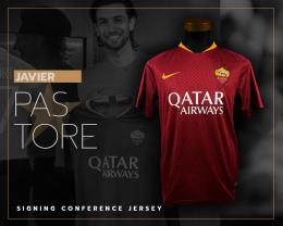 27   -  JAVIER PASTORE #27 | 2018/2019 ROMA | SIGNING PRESS CONFERENCE JERSEY