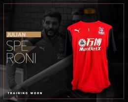 32   -  JULIAN SPERONI #1 | 2018/19 CRYSTAL PALACE | TRAINING WORN