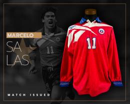 34   -  MARCELO SALAS #11 | 1996/97 CHILE | MATCH ISSUED