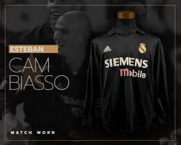 36   -  ESTEBAN CAMBIASSO #19 | 2002/03 REAL MADRID | MATCH WORN