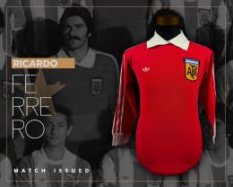 61   -  RICARDO FERRERO #1 | 1978 PRE WORLD CUP | MATCH ISSUED | PLAYER PROVENANCE