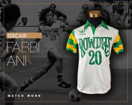 65   -  OSCAR FABBIANI #20 | 1980/81 TAMPA BAY ROWDIES | MATCH WORN | PLAYER PROVENANCE