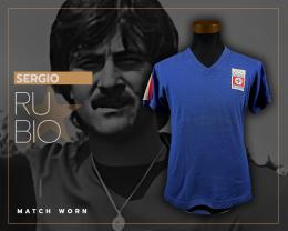 69   -  SERGIO RUBIO #3 | 1982/83 CRUZ AZUL | MATCH WORN