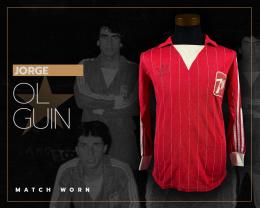 72   -  JORGE OLGUIN #6 | 1985 ARGENTINOS JRS | MATCH WORN