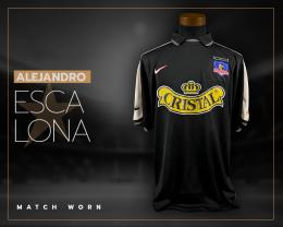 81   -  ALEJANDRO ESCALONA #27 | 1999/00 COLO-COLO | MATCH WORN 