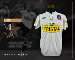 85   -  LUIS MENA #3 | 2012 COLO COLO | MATCH WORN