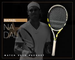 1   -  RAFAEL NADAL | 2010 WIMBLEDON | FINAL MATCH USED RACQUET | PHOTOMATCHED