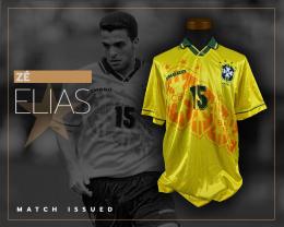 102   -  ZÉ ELIAS #15 | 1996/97 BRAZIL | MATCH ISSUED | PLAYER COLLECTION