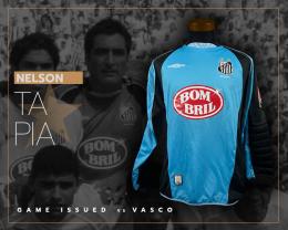 107   -  NELSON TAPIA #12 | 2004 SANTOS | GAME ISSUED VS VASCO | PLAYER PROVENANCE