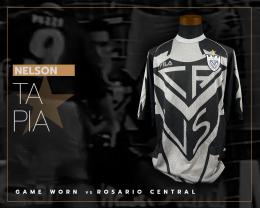 108   -  NELSON TAPIA #1 | 2001 VELEZ SARSFIELD | GAME WORN vs ROSARIO CENTRAL | PLAYER PROVENANCE