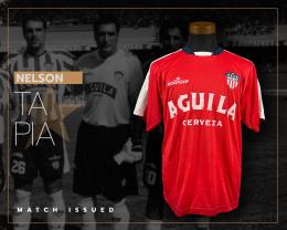 110   -  NELSON TAPIA #1 | 2005 JUNIOR BARRANQUILLA | MATCH WORN | PLAYER PROVENANCE