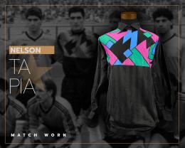 123   -  NELSON TAPIA #1 | 1991 OHIGGINS | MATCH WORN