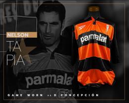 129   -  NELSON TAPIA #33 | 1999 U.CATOLICA | GAME WORN vs CONCEPCIÓN | WORN IN 1 GAME 