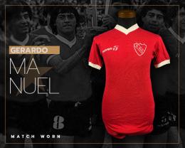 141   -  GERARDO REINOSO #8 | 1984 INDEPENDIENTE | PLAYER PROVENANCE