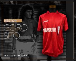 144   -  NESTOR GOROSITO #10 | 1994 U.CATÓLICA | MATCH WORN | PLAYER PROVENANCE