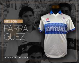 148   -  NELSON PARRAGUEZ #7 | A-1997 U.CATÓLICA | MATCH WORN | PLAYER PROVENANCE | RARE MIXED SPONSOR