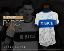 157   -  ALFONSO PAROT #24 | 2024 U. CATOLICA | MATCH WORN FULL TEAM SIGNED | CLUB AUCTION PROVENANCE