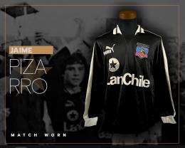 161   -  JAIME PIZARRO #6 |1989 COLO-COLO | MATCH WORN | DIGEDER TITLE