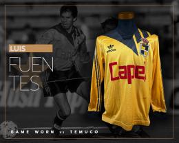 178   -  LUIS FUENTES #5 | 1993 COQUIMBO | GAME WORN VS TEMUCO | SWAPPED