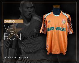 179   -  DARIO VERÓN #4 | A-2003 COBRELOA | MATCH WORN | PLAYER PROVENANCE