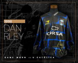 21   -  DARNLEY #1 | 1998  GREMIO | GAME WORN VS U.CATÓLICA | SWAPPED