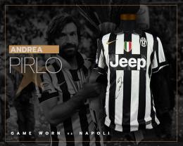 29   -  ANDREA PIRLO #21 | 2014/15 JUVENTUS | GAME WORN vs NAPOLI | WINNING PROVENANCE | SIGNED