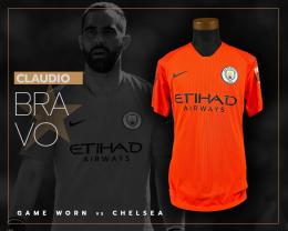 32   -  CLAUDIO BRAVO #1 | 2018 MANCHESTER CITY | GAME ISSUED vs CHELSEA | FA COMMUNITY FINAL 